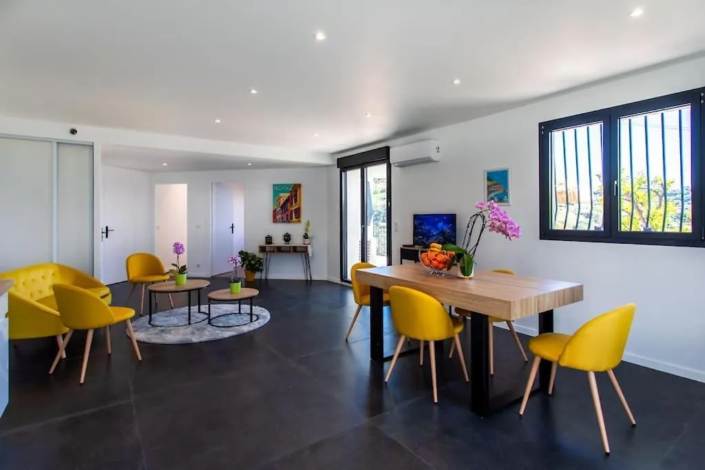 Appartamento Echapee Belle - Vinayard View - Jacuzzi Bbq - Parking Nizza Francia