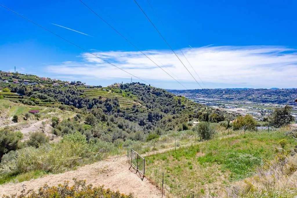 Appartamento Echapee Belle - Vinayard View - Jacuzzi Bbq - Parking Nizza 0*,  Francia