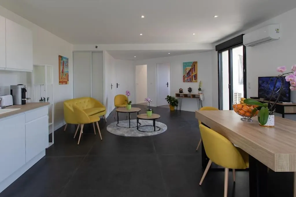 니스 Echapee Belle - Vinayard View - Jacuzzi Bbq - Parking 아파트